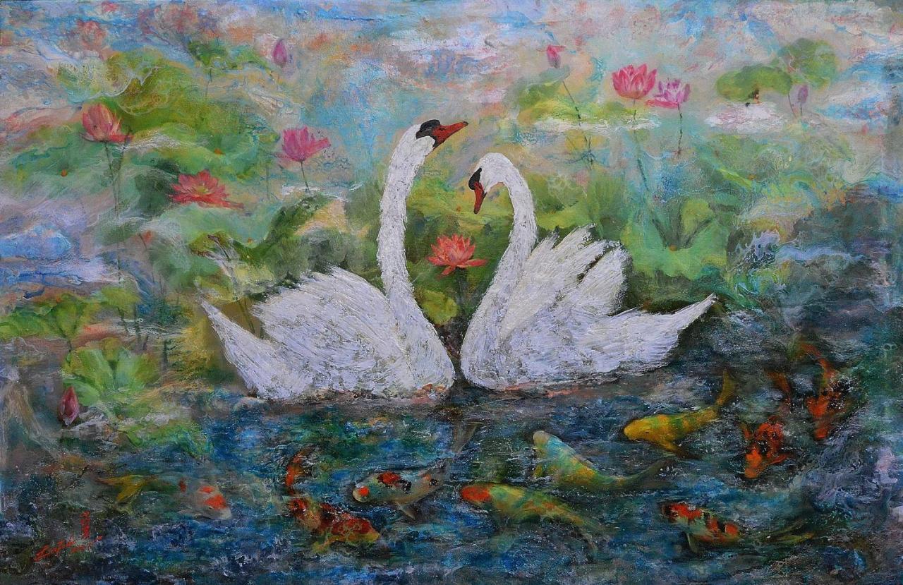 Swan Lake Villa Resort Nanwan Exteriér fotografie